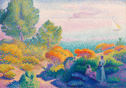 Two Women by the Shore
