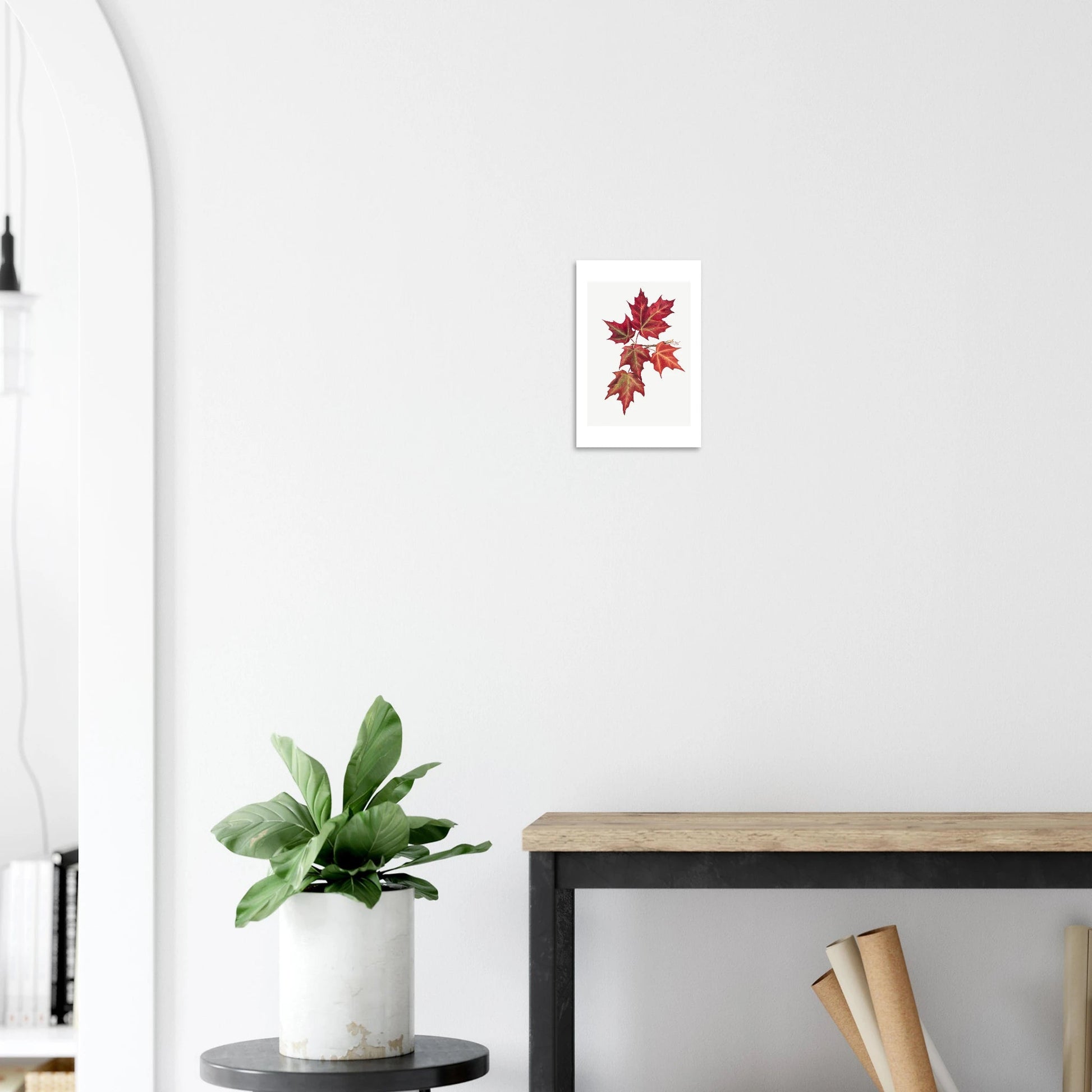 Aluminum Print | Autumn Leaves - Lyrea