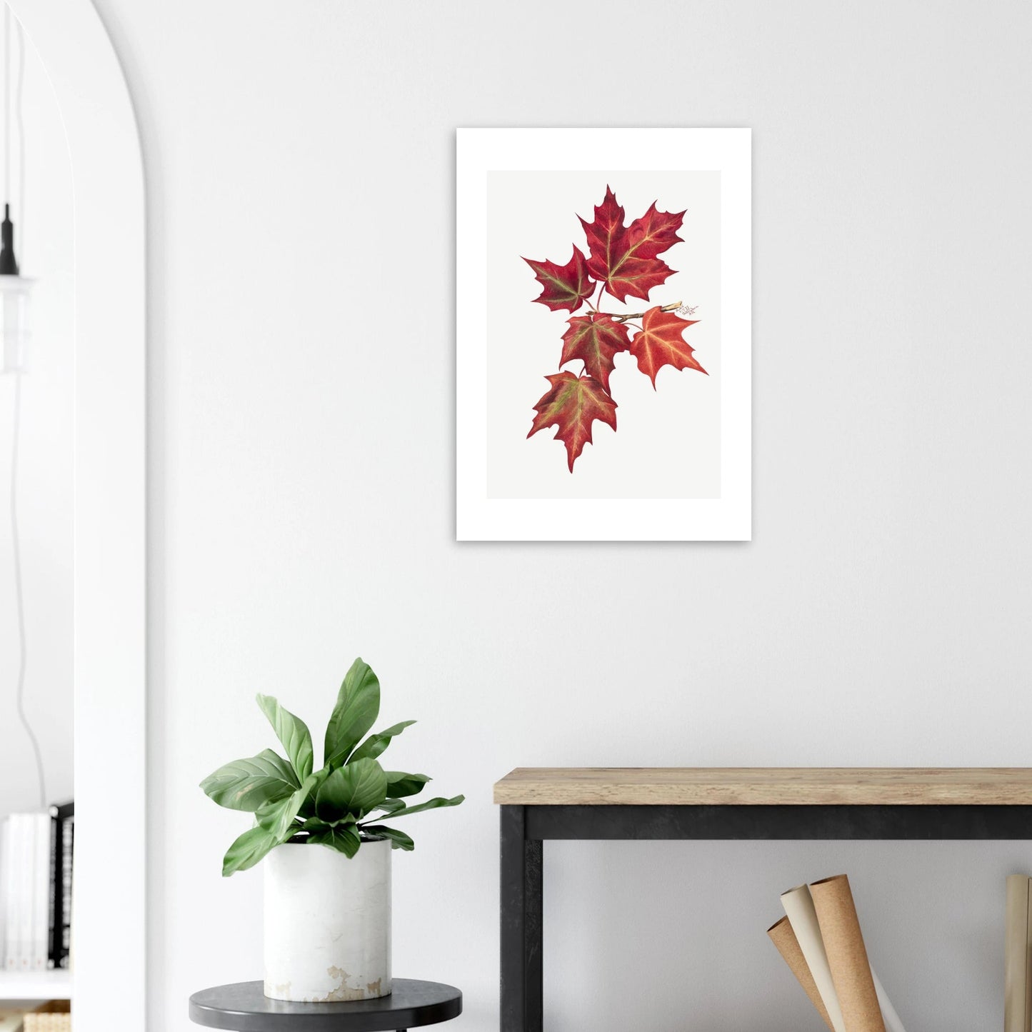 Aluminum Print | Autumn Leaves - Lyrea