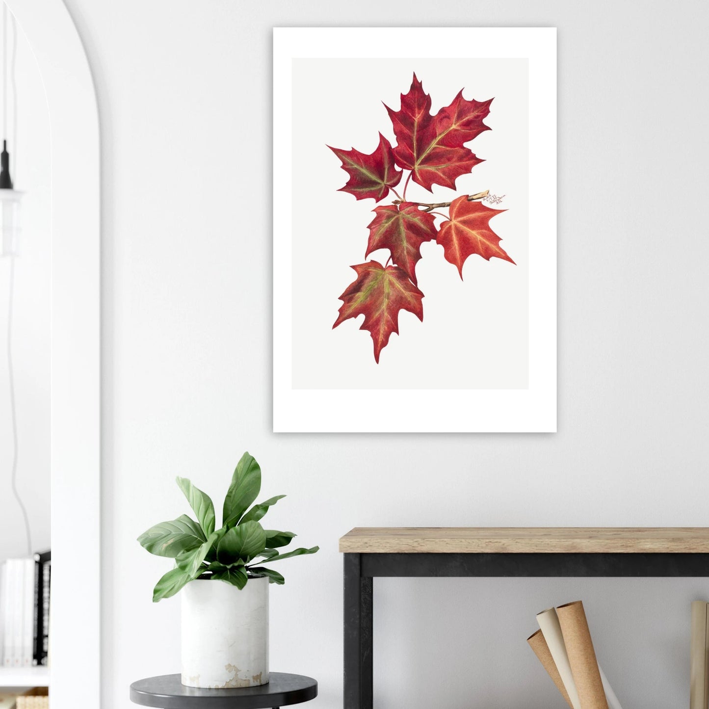 Aluminum Print | Autumn Leaves - Lyrea