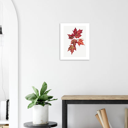 Aluminum Print | Autumn Leaves - Lyrea