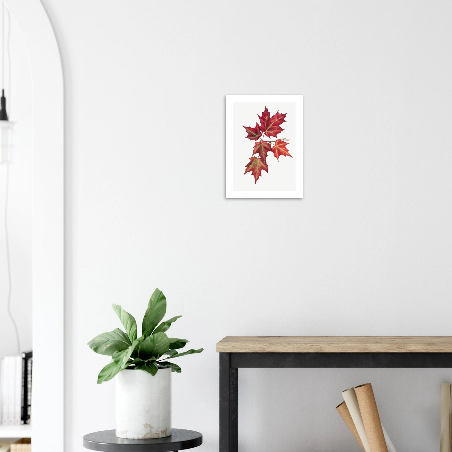 Aluminum Print | Autumn Leaves - Lyrea