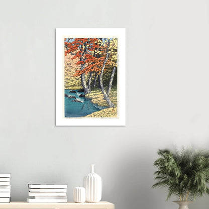 Aluminum Print |Herfst in Oirase - Lyrea