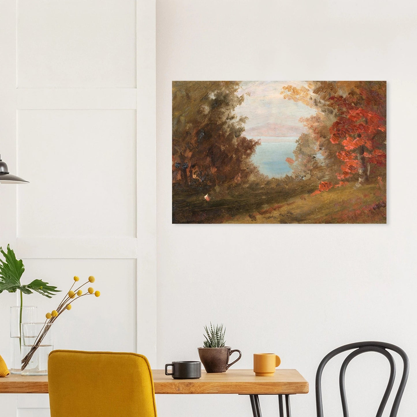 Aluminum Print | Woodland Scene - Lyrea