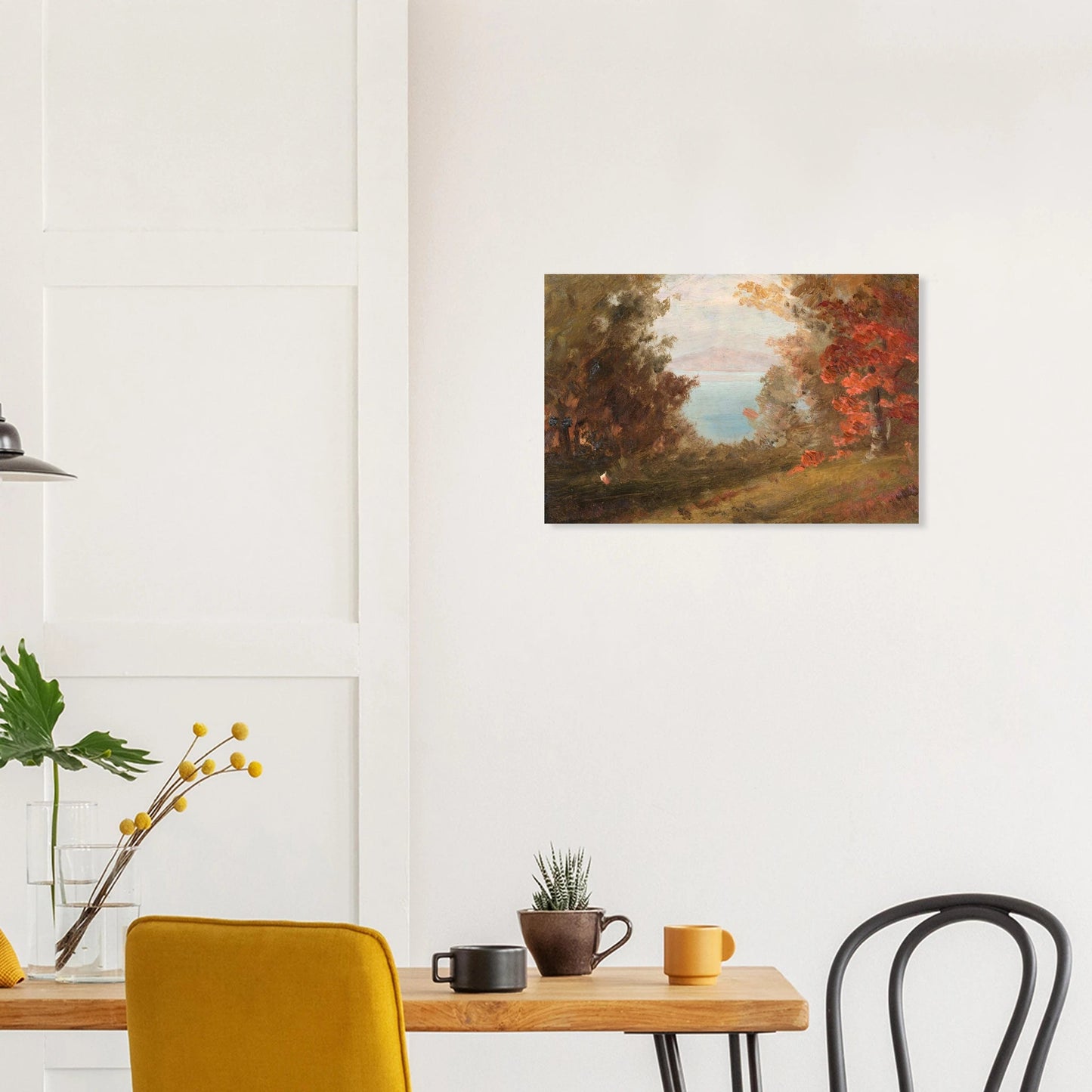 Aluminum Print | Woodland Scene - Lyrea