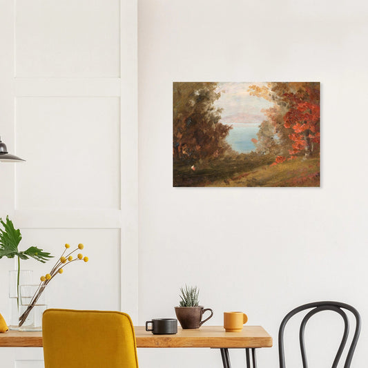 Aluminum Print | Woodland Scene - Lyrea