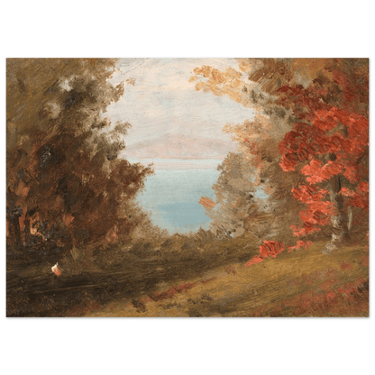 Aluminum Print | Woodland Scene - Lyrea