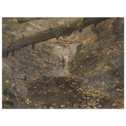 Aluminum Print | Woodland Stream - Lyrea