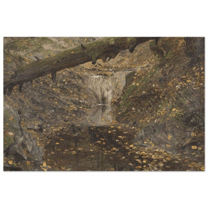 Aluminum Print | Woodland Stream - Lyrea
