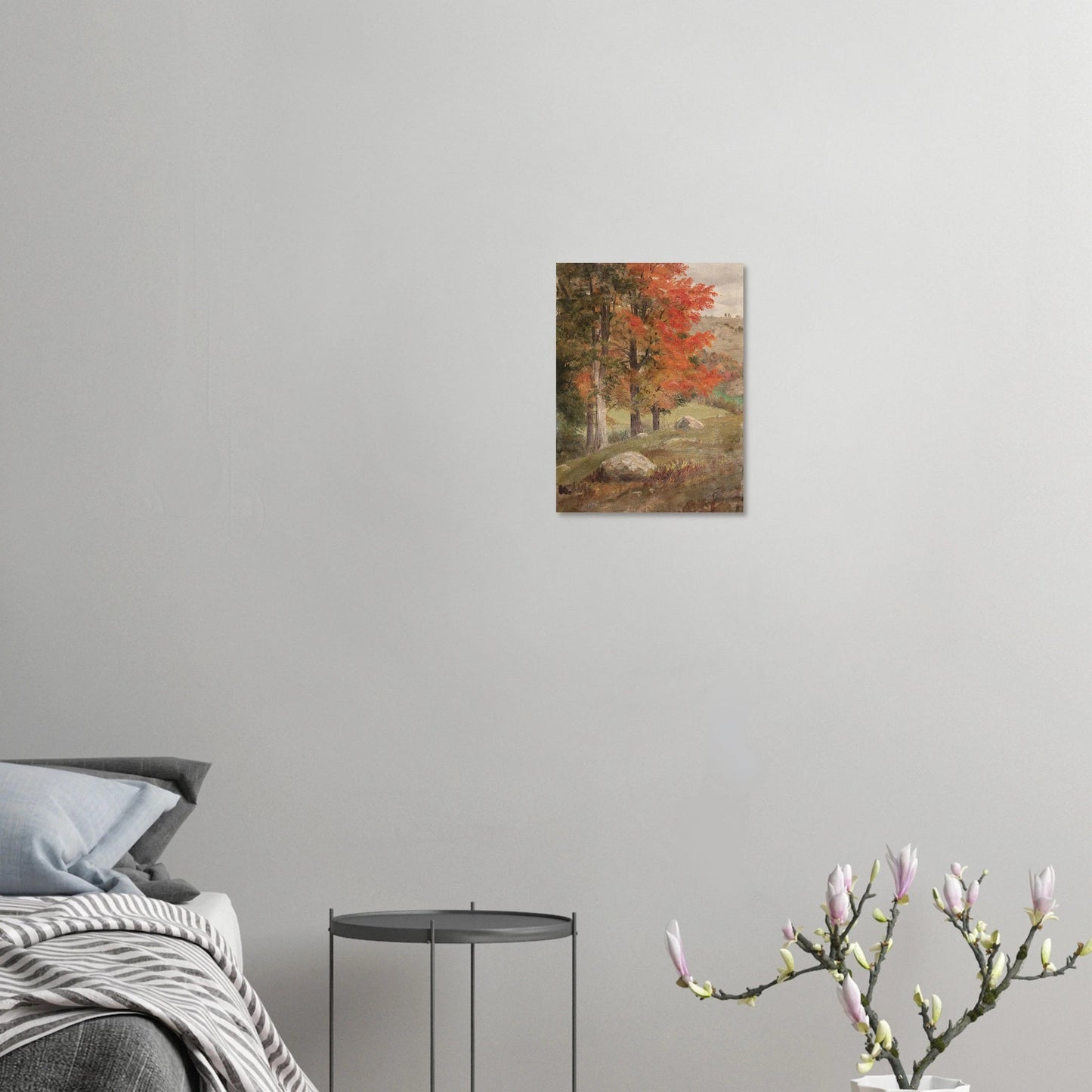 Aluminum Print | Woods in Autumn - Lyrea