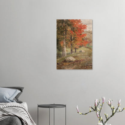 Aluminum Print | Woods in Autumn - Lyrea