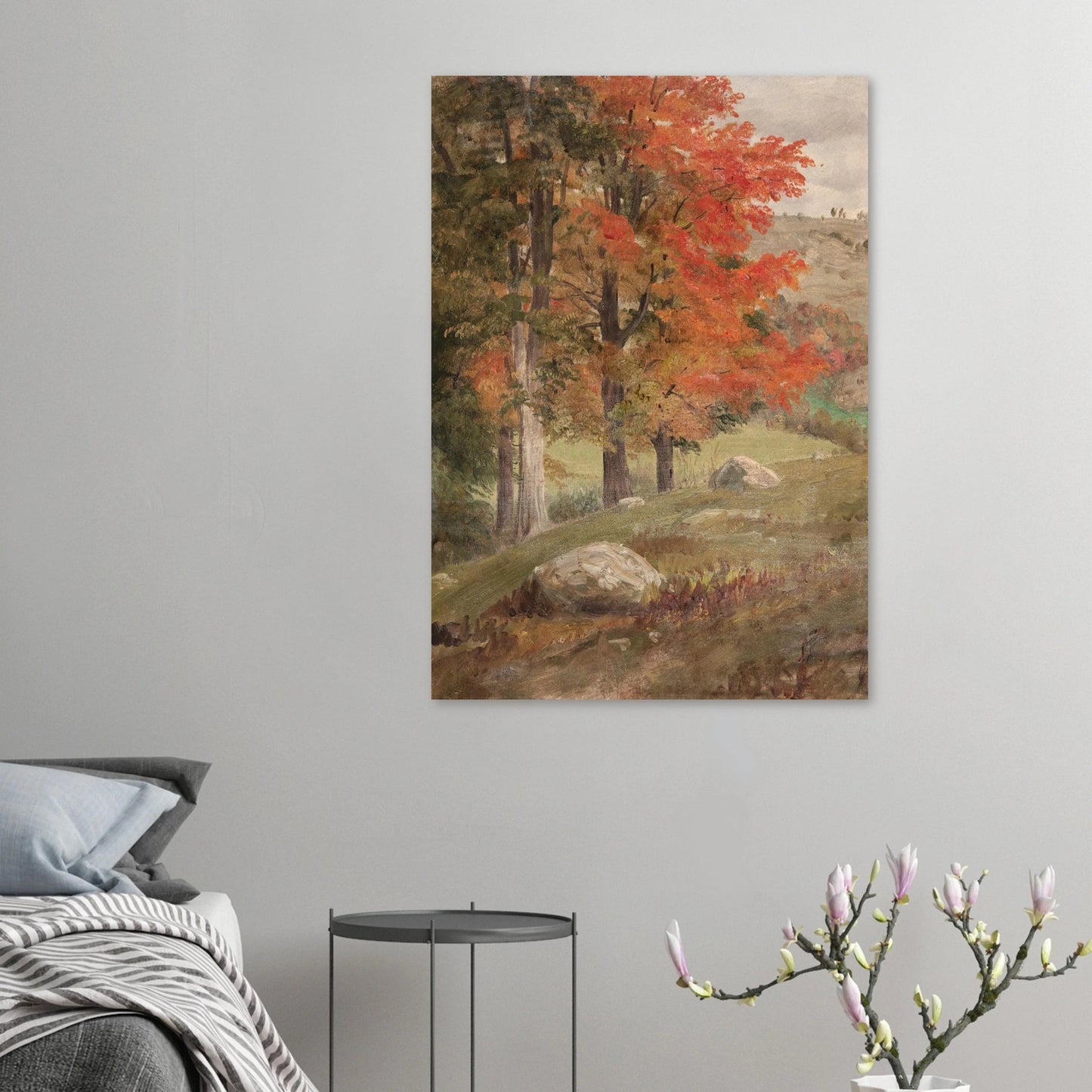 Aluminum Print | Woods in Autumn - Lyrea