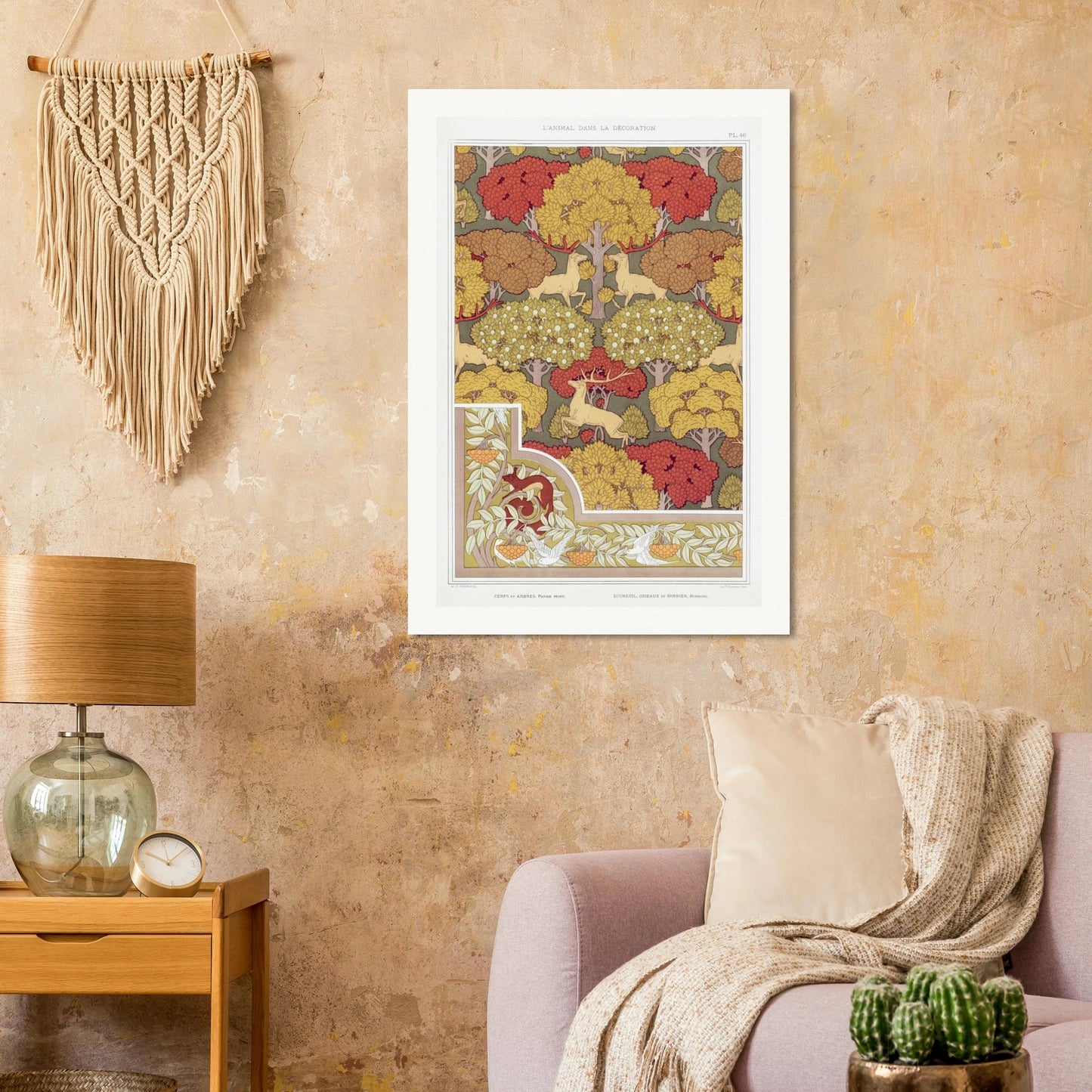 Cerfs et arbres | Museum - Quality - Lyrea