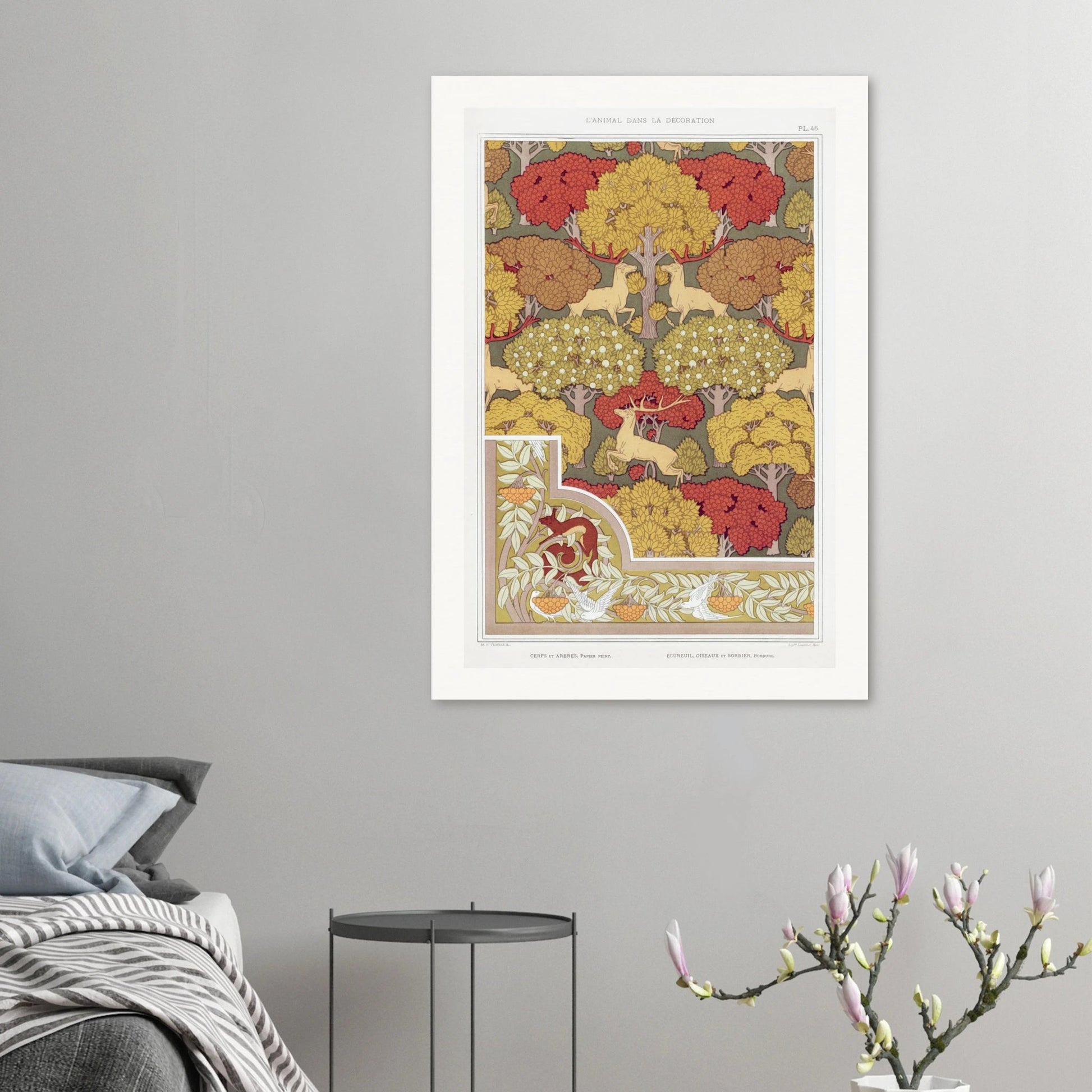 Cerfs et arbres | Museum - Quality - Lyrea