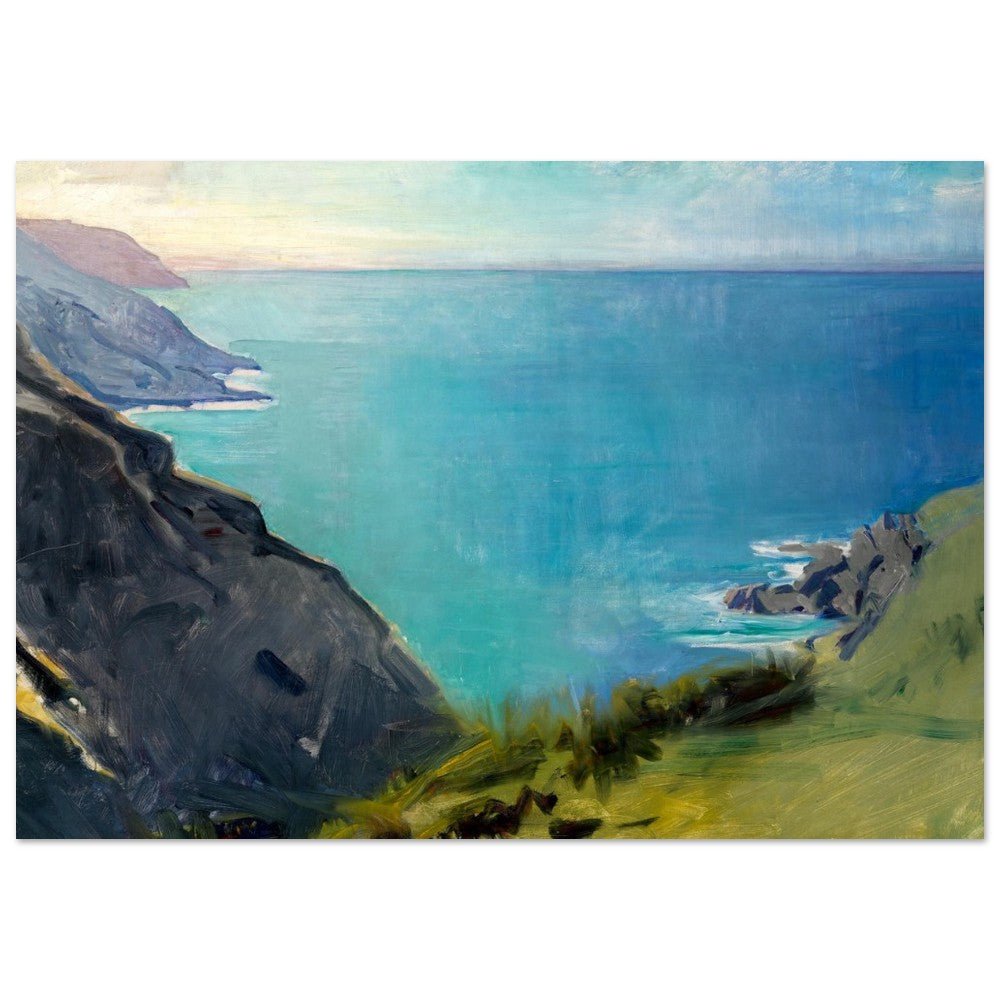 Cornish Headlands Abbott Handerson Thayer | Paper Poster - Lyrea