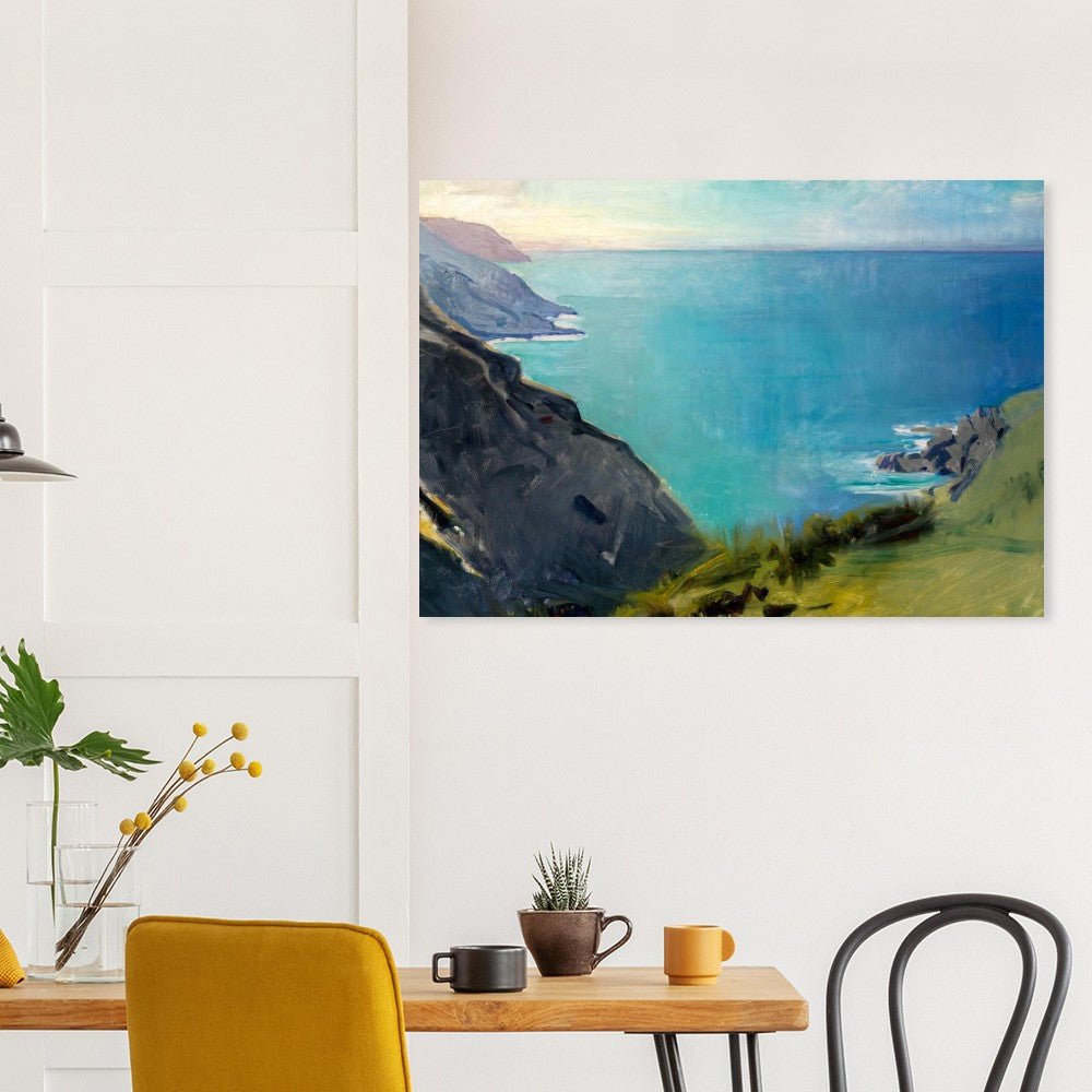 Cornish Headlands Poster by Abbott Handerson Thayer - Coastal Art – Lyrea