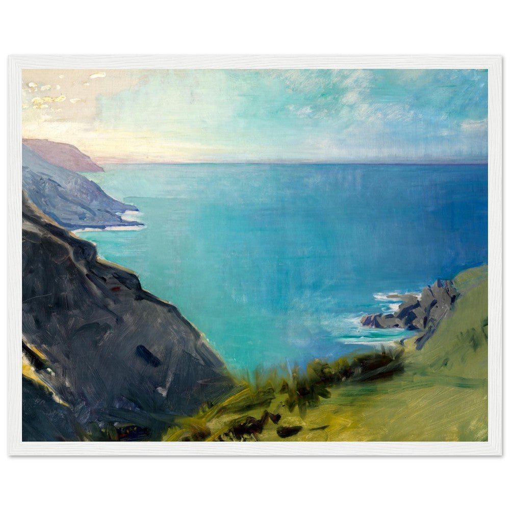 Cornish Headlands Abbott Handerson Thayer | Wooden Framed Poster - Lyrea