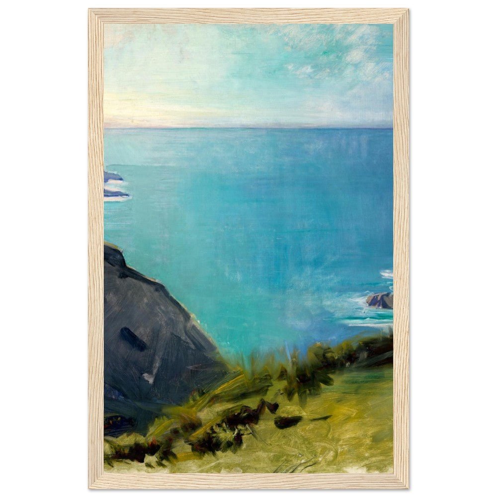 Cornish Headlands Abbott Handerson Thayer | Wooden Framed Poster - Lyrea