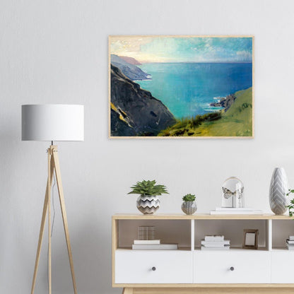 Cornish Headlands Abbott Handerson Thayer | Wooden Framed Poster - Lyrea