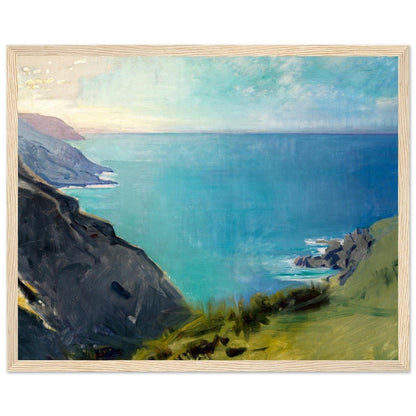 Cornish Headlands Abbott Handerson Thayer | Wooden Framed Poster - Lyrea