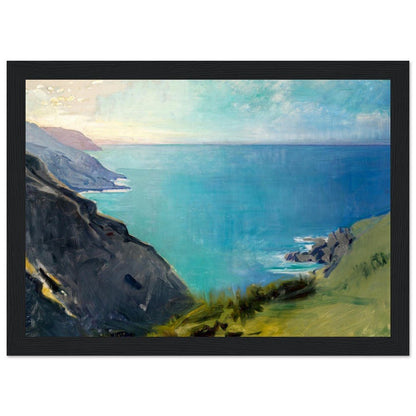 Cornish Headlands Abbott Handerson Thayer | Wooden Framed Poster - Lyrea