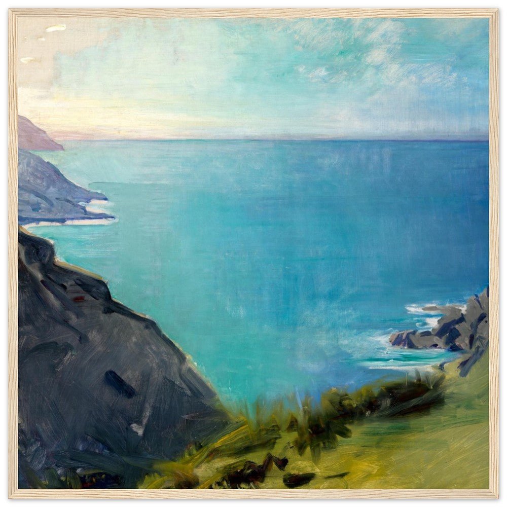 Cornish Headlands Abbott Handerson Thayer | Wooden Framed Poster - Lyrea
