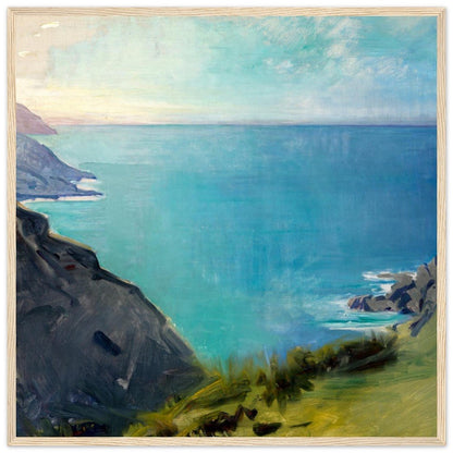 Cornish Headlands Abbott Handerson Thayer | Wooden Framed Poster - Lyrea