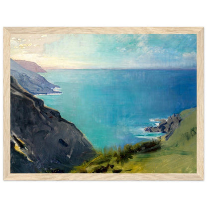 Cornish Headlands Abbott Handerson Thayer | Wooden Framed Poster - Lyrea