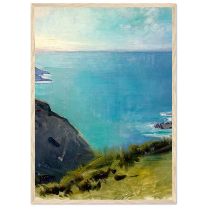 Cornish Headlands Abbott Handerson Thayer | Wooden Framed Poster - Lyrea