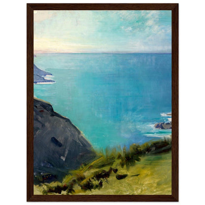 Cornish Headlands Abbott Handerson Thayer | Wooden Framed Poster - Lyrea