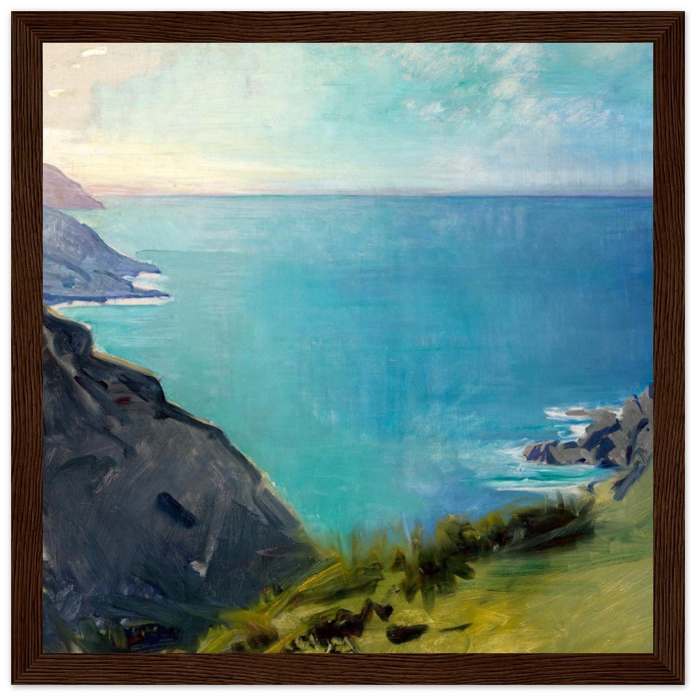 Cornish Headlands Abbott Handerson Thayer | Wooden Framed Poster - Lyrea