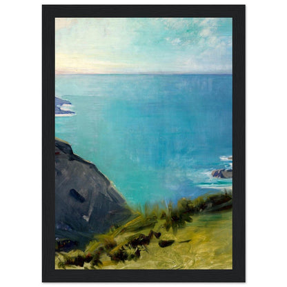 Cornish Headlands Abbott Handerson Thayer | Wooden Framed Poster - Lyrea
