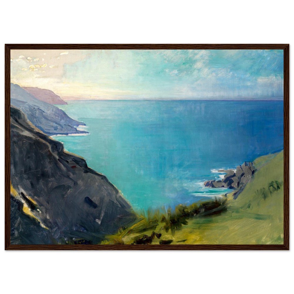 Cornish Headlands Abbott Handerson Thayer | Wooden Framed Poster - Lyrea