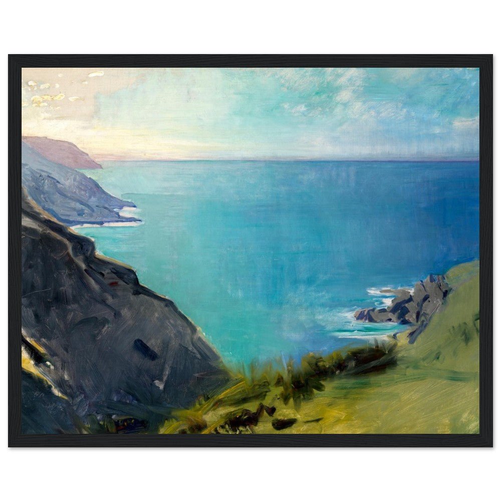 Cornish Headlands Abbott Handerson Thayer | Wooden Framed Poster - Lyrea