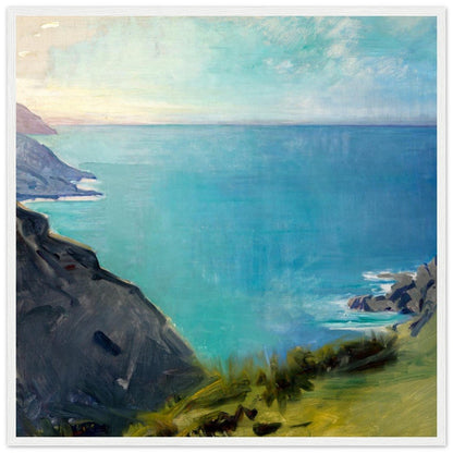 Cornish Headlands Abbott Handerson Thayer | Wooden Framed Poster - Lyrea