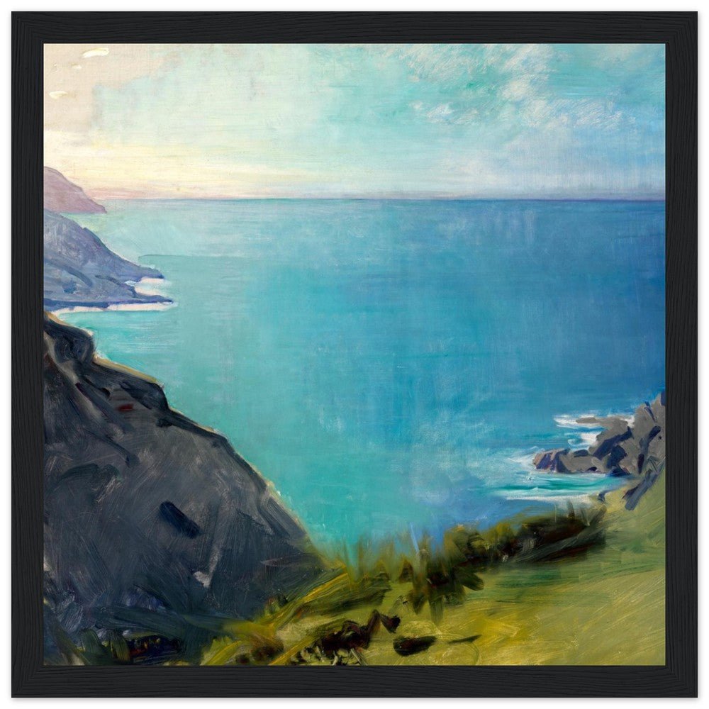Cornish Headlands Abbott Handerson Thayer | Wooden Framed Poster - Lyrea