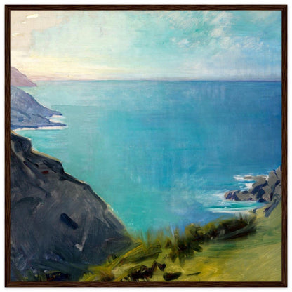 Cornish Headlands Abbott Handerson Thayer | Wooden Framed Poster - Lyrea