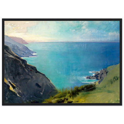 Cornish Headlands Abbott Handerson Thayer | Wooden Framed Poster - Lyrea