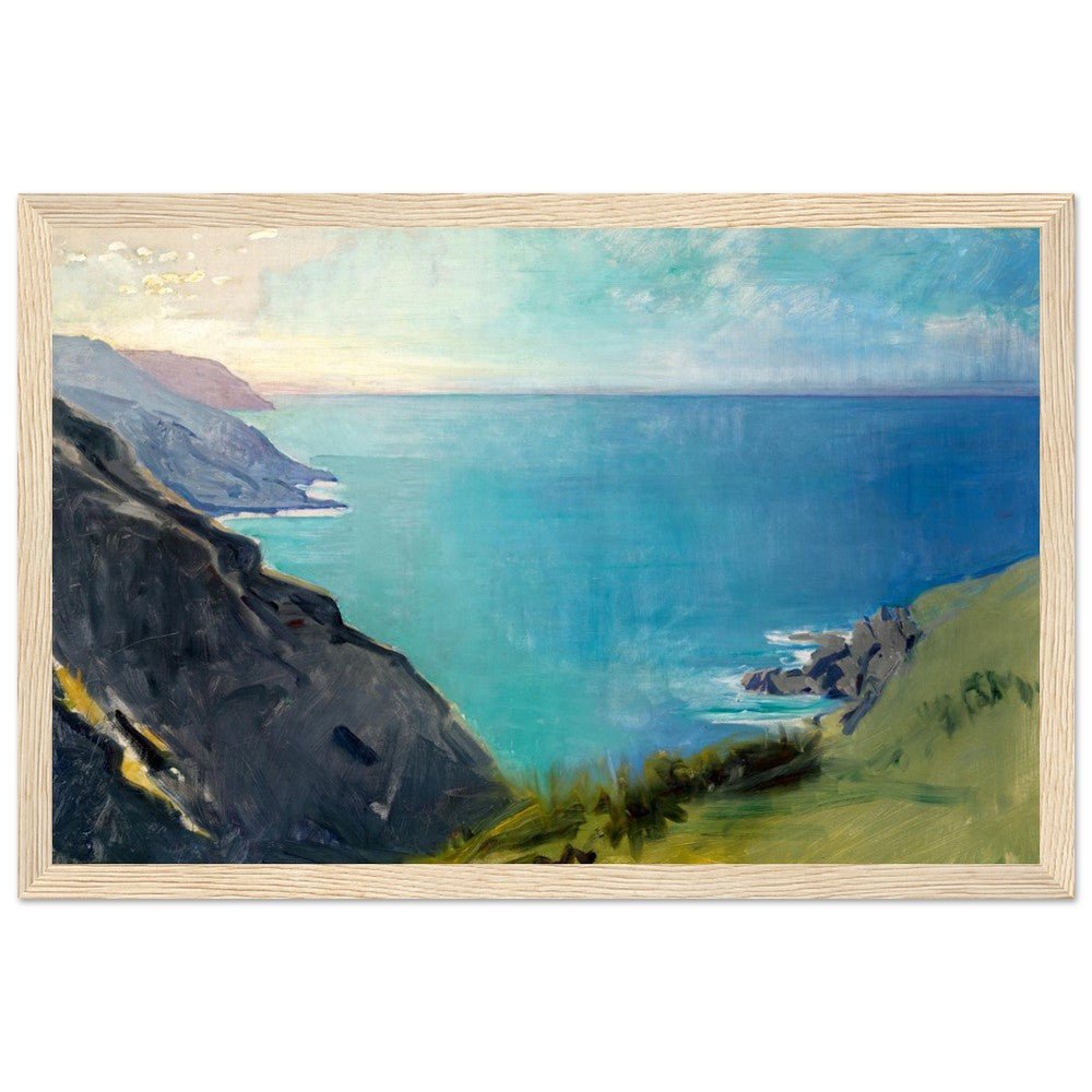 Cornish Headlands Abbott Handerson Thayer | Wooden Framed Poster - Lyrea