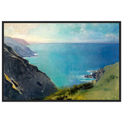Cornish Headlands Abbott Handerson Thayer | Wooden Framed Poster - Lyrea