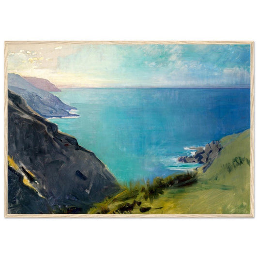 Cornish Headlands Abbott Handerson Thayer | Wooden Framed Poster - Lyrea