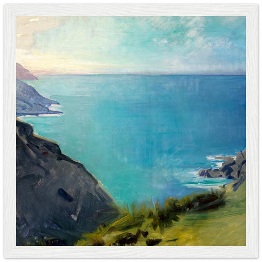 Cornish Headlands Abbott Handerson Thayer | Wooden Framed Poster - Lyrea