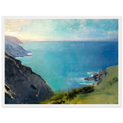 Cornish Headlands Abbott Handerson Thayer | Wooden Framed Poster - Lyrea