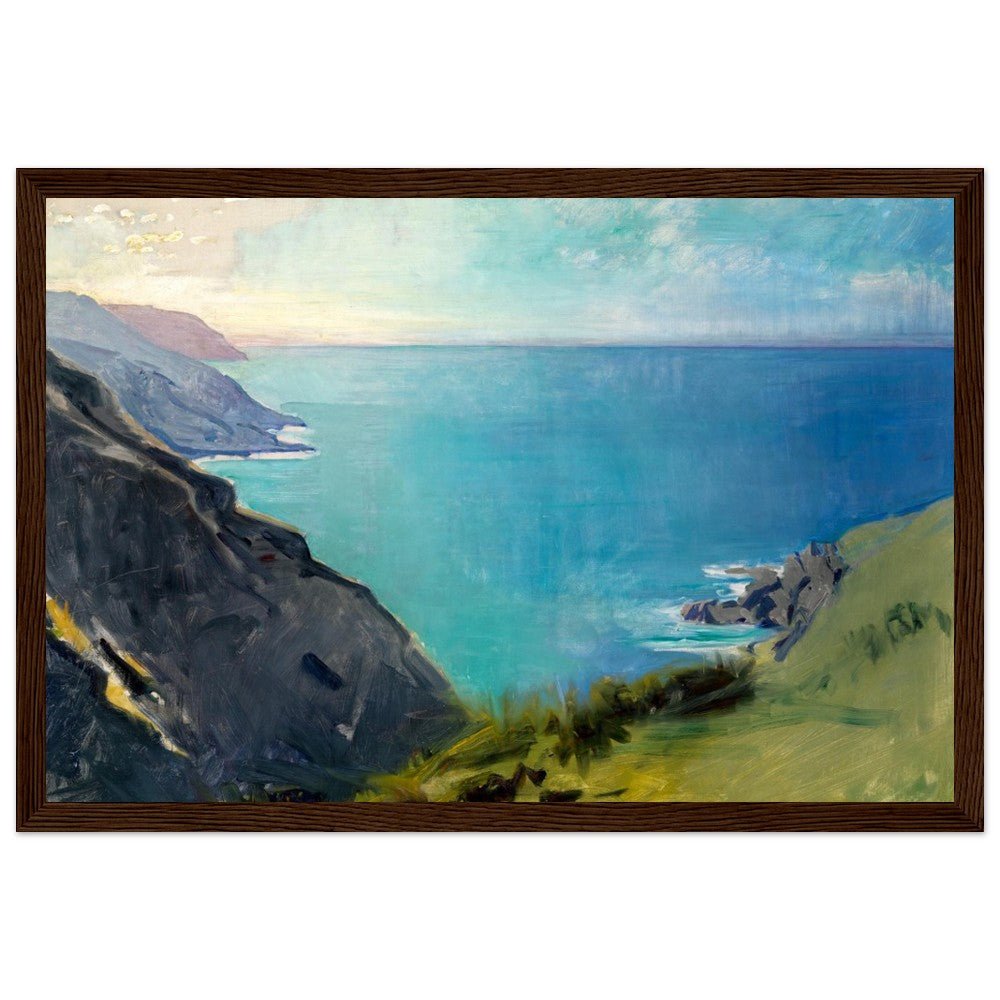 Cornish Headlands Abbott Handerson Thayer | Wooden Framed Poster - Lyrea