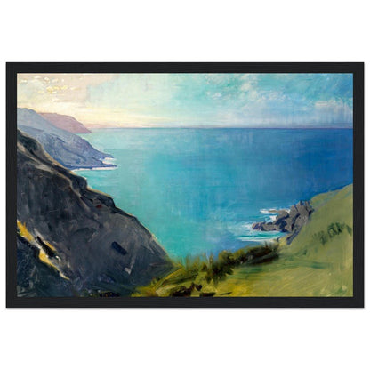 Cornish Headlands Abbott Handerson Thayer | Wooden Framed Poster - Lyrea