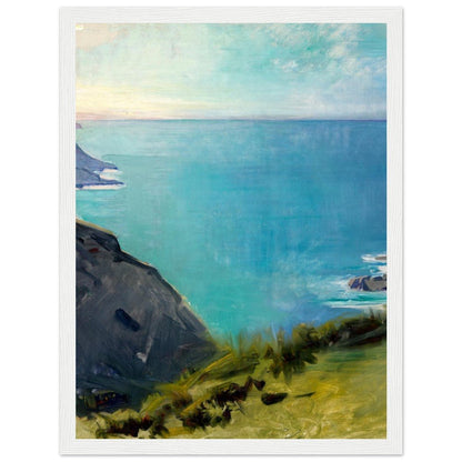 Cornish Headlands Abbott Handerson Thayer | Wooden Framed Poster - Lyrea