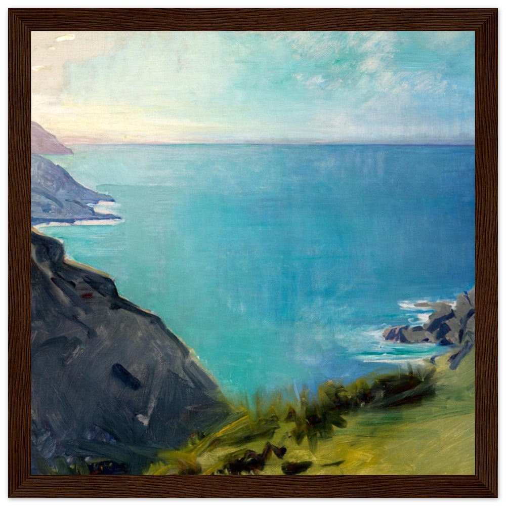 Cornish Headlands Abbott Handerson Thayer | Wooden Framed Poster - Lyrea