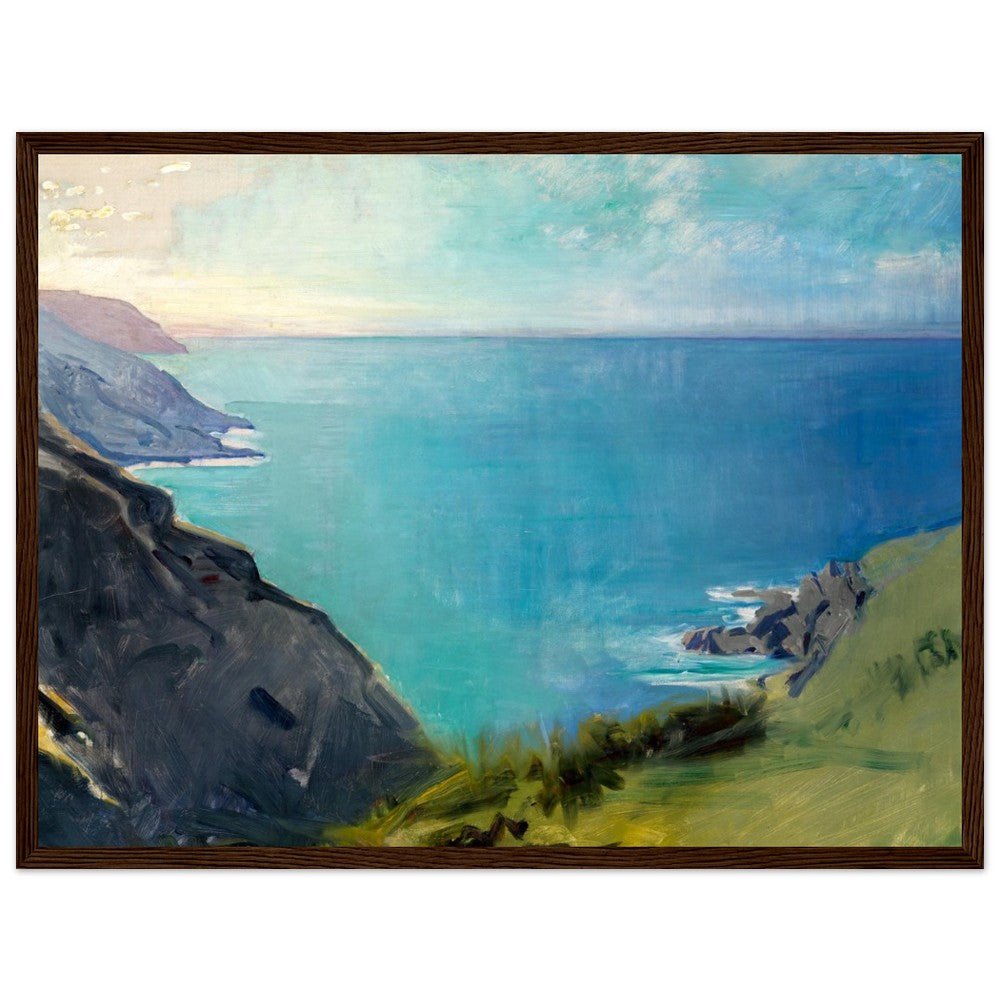Cornish Headlands Abbott Handerson Thayer | Wooden Framed Poster - Lyrea