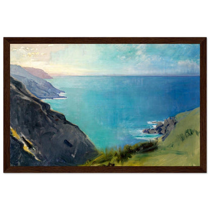 Cornish Headlands Abbott Handerson Thayer | Wooden Framed Poster - Lyrea