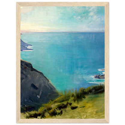 Cornish Headlands Abbott Handerson Thayer | Wooden Framed Poster - Lyrea